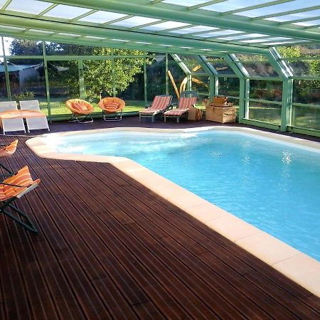 Chambre D'Hote Avec Piscine Couverte Coulaines Exterior photo